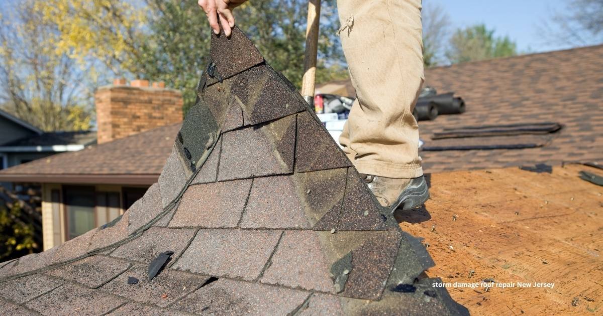 storm damage roof repair New Jersey